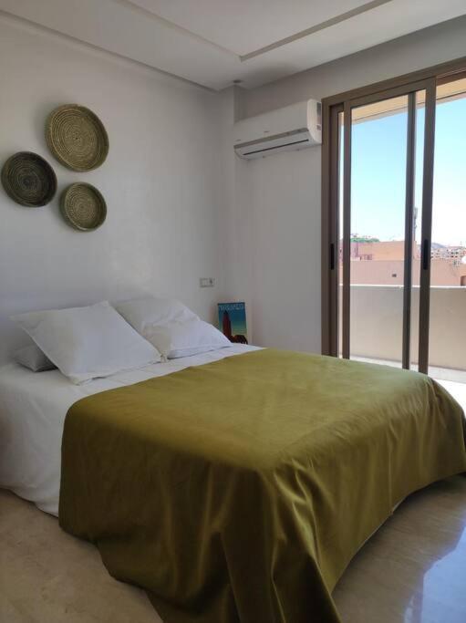 Plein Centre Marrakech, Grand Balcon Filant Appartement Marrakesh Buitenkant foto