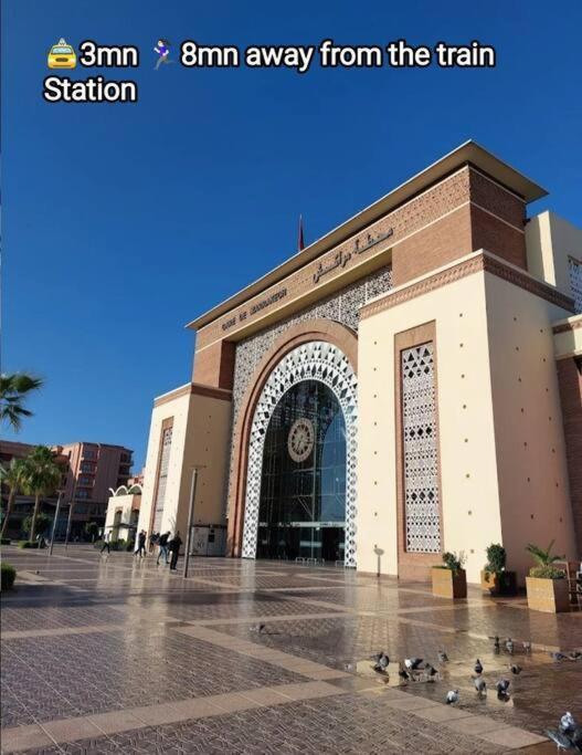 Plein Centre Marrakech, Grand Balcon Filant Appartement Marrakesh Buitenkant foto
