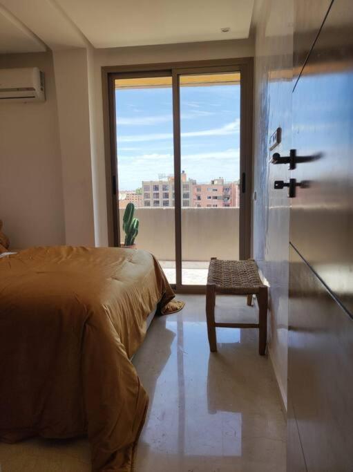 Plein Centre Marrakech, Grand Balcon Filant Appartement Marrakesh Buitenkant foto